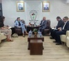 Abu Holi Discusses with the Head of the German Mission to Palestine the Situation of Palestinian Refugees, UNRWA’s Financial Crisis, and the Political Challenges Facing the Agency