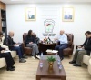 Abu Holi Discusses with CASP Project Director Ways to Enhance Technical Cooperation to Improve the Conditions of Palestinian Refugees