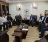 د. أبو هولي يستقبل ممثلي اللجان الشعبية في مخيمي بلاطة وشعفاط