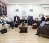 د. أبو هولي يستقبل أمين سر حركة "فتح" ورئيس اللجنة الشعبية في نابلس لبحث أوضاع اللاجئين والعمل التنظيمي