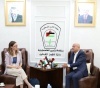 د. أبو هولي يبحث مع مديرة التنمية بالقنصلية البريطانية أوضاع المخيمات وأزمة الاونروا  المالية