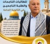 أبو هولي يهنئ طلبة الثانوية العامة الناجحين ويؤكد أن نجاحهم انتصار للإرادة الفلسطينية