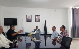 وفد من دائرة شؤون اللاجئين يزور جامعة الأزهر لبحث سبل تعزيز آفاق التشبيك والتعاون المشترك، بما يخدم قضية اللاجئين