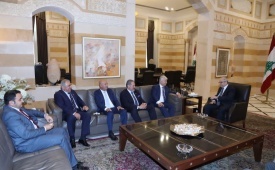 لقاء لبناني فلسطيني يبحث سبل تعزيز وتطوير العلاقات الفلسطينية-اللبنانية