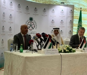 بحضور رئيس دائرة شؤون اللاجئين د. أحمد ابو هولي السفير السعودي لدى الأردن  يسلم ، الاونروا ، مساهمة المملكة بقيمة  27 مليون دولار - 23/10/2022