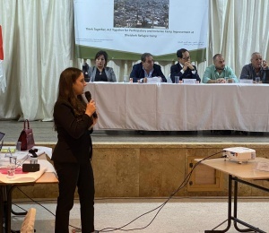 "شؤون اللاجئين" و"جايكا" يطلقان مشروع تحسين المخميات في الدهيشة.