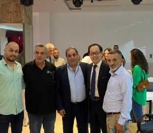 "شؤون اللاجئين" و"جايكا" يطلقان مشروع تحسين المخميات في الدهيشة.