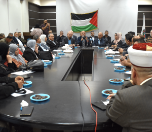 بيان صادر عن الاجتماع الوطني الموسع، لمناقشة تبعات قرار مشاريع الكنيسيت الإسرائيلي ضد وكالة الغوث، وحرب الإبادة والتهجير لأبناء شعبنا.