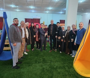 استقبلت دائرة شؤون اللاجئين ومنتدى تحسين مخيم الجلزون وفدًا من مؤسسة جايكا اليابانية برئاسة نائب الرئيس الأول السيد هارا شوهي