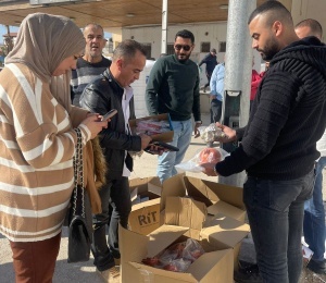 دائرة شؤون اللاجئين تواصل تنفيذ المنحة المالية المقدمة من برنامج الأمم المتحدة الإنمائي (UNDP) لدعم اللاجئين الفلسطينيين