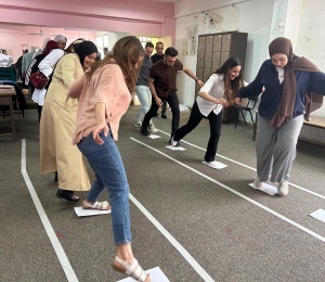 اختتام  تدريبات "البنية غير التحتية" في مخيمي الأمعري والدهيشة