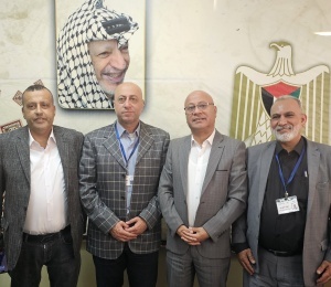 أبو هولي يلتقي رؤساء اللجان الشعبية وحركة فتح في طولكرم.