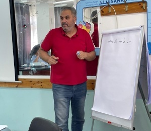 انطلاق التدريب الثاني حول تجنيد الأموال في مخيم الأمعري