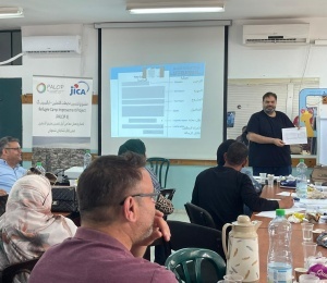 انطلاق التدريب الثاني حول تجنيد الأموال في مخيم الأمعري