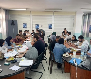 انطلاق التدريب الثاني حول تجنيد الأموال في مخيم الأمعري