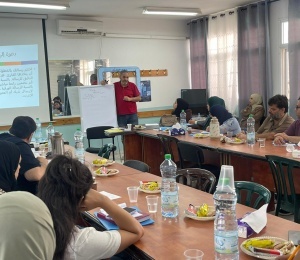 انطلاق التدريب الثاني حول تجنيد الأموال في مخيم الأمعري