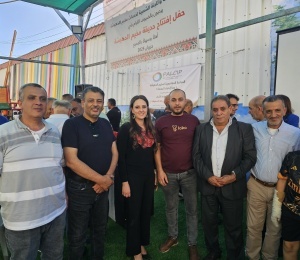 "شؤون اللاجئين" واللجنة الشعبية في المخيم تفتتح حديقة "الدهيشة" ضمن مشروع تحسين المخيمات