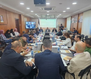 A Political‑Media Meeting at the PLO on Refugee Camps &amp; the UNRWA Crisis