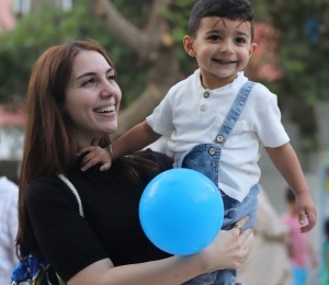 ضمن مشروع PALCIP الممول من الحكومة اليابانية...  دائرة شؤون اللاجئين تفتتح حديقة نادي الطفل في مخيم الأمعري