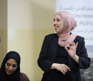 دائرة شؤون اللاجئين تختتم المنتدى الرابع في مخيم الأمعري ضمن مشروع تحسين المخيمات بتمويل من "جايكا"