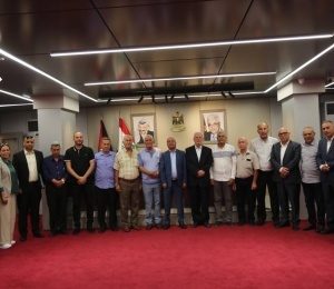 During Dr. Abu Huli&rsquo;s meeting with representatives of the PLO factions in Lebanon