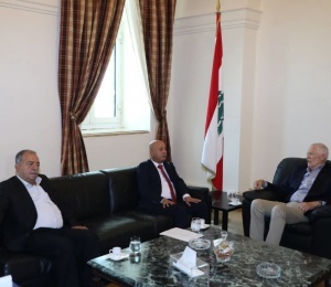 Dr. Abu Huli discusses with Ambassador Damaskia the mechanism for implementing President Mahmoud Abbas&rsquo;s decision on restructuring the Popular Committees and holding their elections
