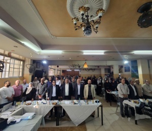 بتوجيهات سيادة الرئيس: "شؤون اللاجئين" تطلق الدفعة الرابعة من مشروع تحسين المخيمات في مخيم العين   