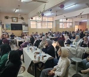 بتوجيهات سيادة الرئيس: "شؤون اللاجئين" تطلق الدفعة الرابعة من مشروع تحسين المخيمات في مخيم العين   