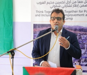 بتوجيهات سيادة الرئيس: &quot;شؤون اللاجئين&quot; تطلق مشروع تحسين المخيمات في العروب 