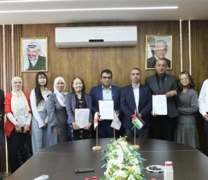 توقيع محضر مشاورات مشروع "تحسين سبل العيش المجتمعية في مخيمات اللاجئين" بالتعاون مع "جايكا"