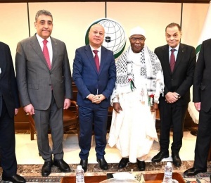 Dr. Abu Holi discusses the latest political developments in the Palestinian arena with the Secretary-General of the Organization of Islamic Cooperation.