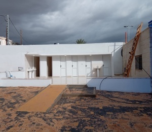 "شؤون اللاجئين" تستلم مشروع تأهيل وصيانة حديقة الاستقلال في مخيم عين السلطان