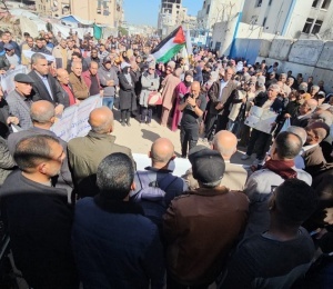 Thousands Participate in National Rally to Support UNRWA and Reject Any Threats to Employees&rsquo; Job Security