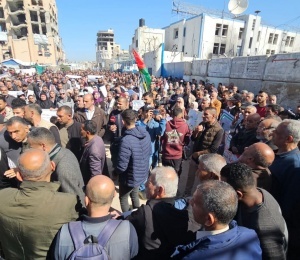 Thousands Participate in National Rally to Support UNRWA and Reject Any Threats to Employees&rsquo; Job Security