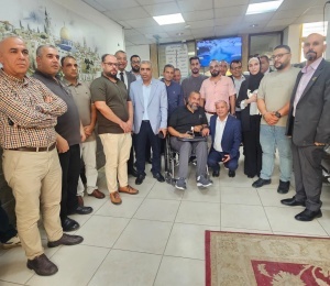 ابو هولي يتفقد مستشفى الأونروا في قلقيلية ويبحث مع المحافظ آليات تطويره والدفاع عن تفويض الوكالة 