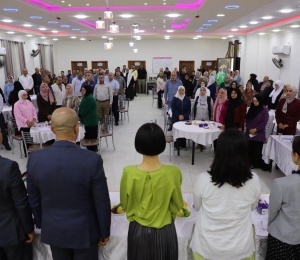 برعاية الرئيس: "شؤون اللاجئين" و"جايكا" بحضور د. أبو هولي تفتتحان مشاريع المنحة اليابانية في مخيم عين السلطان