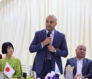 برعاية الرئيس: "شؤون اللاجئين" و"جايكا" بحضور د. أبو هولي تفتتحان مشاريع المنحة اليابانية في مخيم عين السلطان