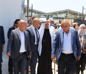 برعاية الرئيس: "شؤون اللاجئين" و"جايكا" بحضور د. أبو هولي تفتتحان مشاريع المنحة اليابانية في مخيم عين السلطان
