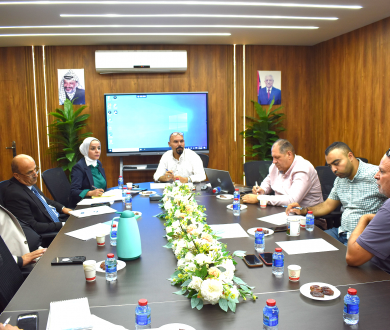  شؤون اللاجئين ووزارة شؤون القدس تبحثان الرأي القانوني والسياسي لاستهداف معهد قلنديا للتدريب المهني.