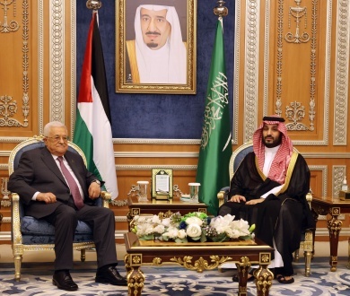 الرئيس يجتمع مع ولي العهد السعودي