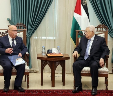 الرئيس يستقبل رئيس مجلس القضاء الأعلى