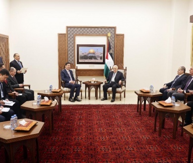 الرئيس يستقبل المبعوث الصيني للشرق الأوسط