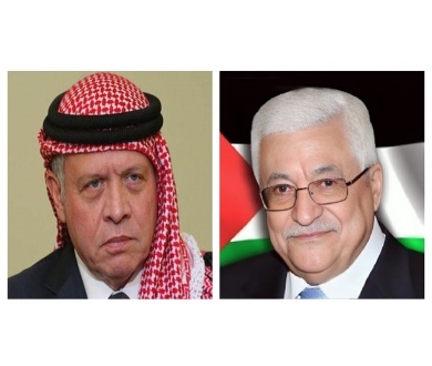 الرئيس يشيد بمواقف العاهل الأردني في دعم بقاء وصمود شعبنا ورفضه لمحاولات تهجيره