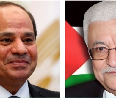 الرئيس يعرب عن بالغ تقديره للرئيس المصري على مواقف بلاده الثابتة برفض تهجير شعبنا من قطاع غزة