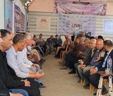 اقامة بيت عزاء للمناضل الوطني الكبير الدكتور زكريا الأغا في قطاع غزة