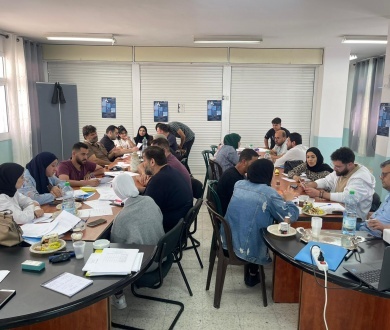 انطلاق التدريب الثاني حول تجنيد الأموال في مخيم الأمعري