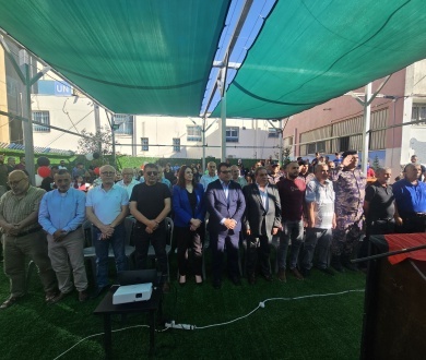 "شؤون اللاجئين" واللجنة الشعبية في المخيم تفتتح حديقة "الدهيشة" ضمن مشروع تحسين المخيمات