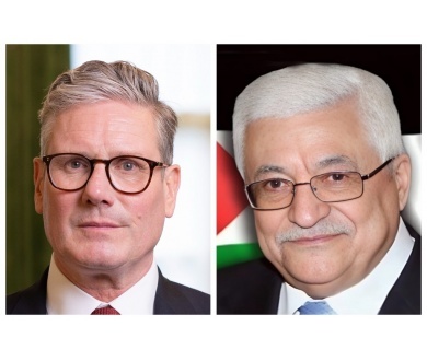 خلال اتصاله بالرئيس: ستارمر يعلن أن بريطانيا ستعترف بدولة فلسطين في أيلول المقبل