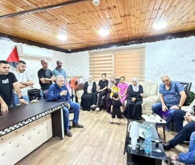 وزير الداخلية يزور سكنات النازحين في الجامعة الأمريكية ويؤكد متابعة القضايا العالقة
