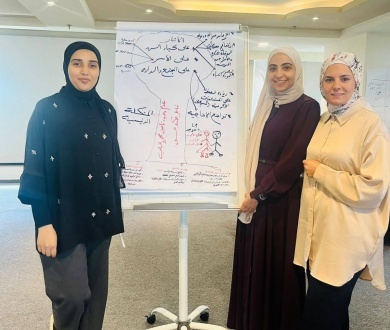 مشاركة اللجنة الشعبية لخدمات مخيم بلاطة في ورشة تدريبية للأونروا